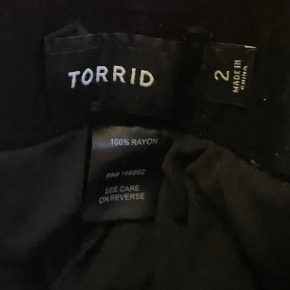 Women's Black Shorts - Picture 2 of 2